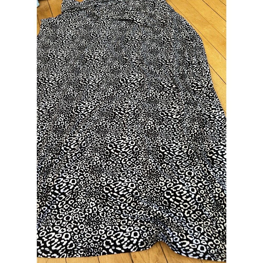 Gilli Women's Black Maxi Skirt Festival Boho Stretch Size 2X